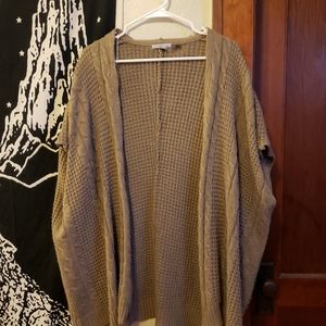 Charlotte Russe Taupe Knit Sweater